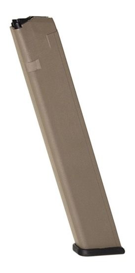 Promag Glock 17/19/26 Magazine 9mm Flat Dark Earth Polymer 32/rd
