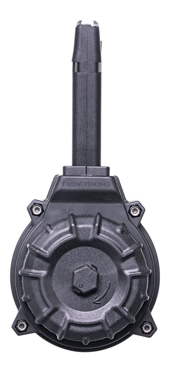 PRO MAG DRMA11 Standard 50rd Drum 9mm Luger Compatible w/ Glock 17/19 Black