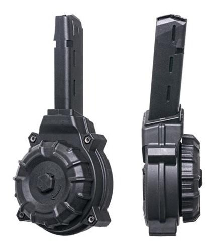 PRO MAG DRMA11 Standard 50rd Drum 9mm Luger Compatible w/ Glock 17/19 Black view 2