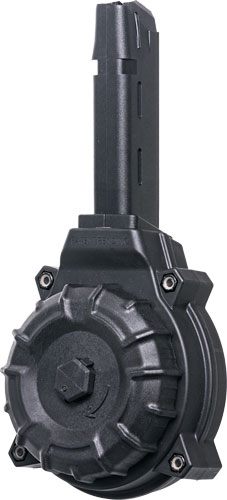 PRO MAG DRMA11 Standard 50rd Drum 9mm Luger Compatible w/ Glock 17/19 Black view 3
