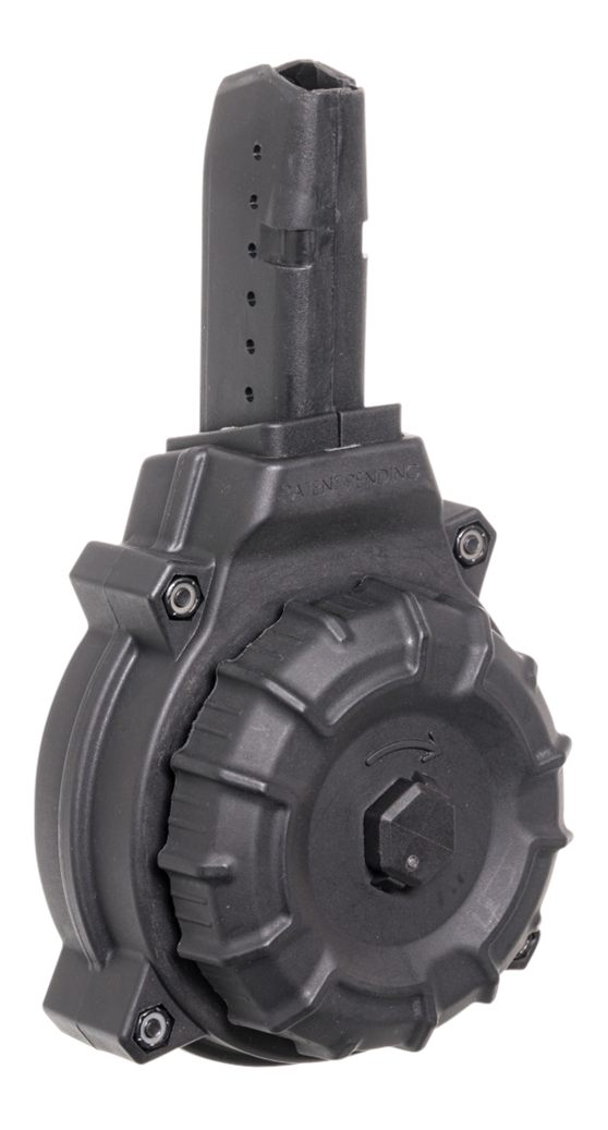 ProMag DRMA12 Standard 50rd Drum 9mm Luger Fits AR-15 Compatible w/ Glock S