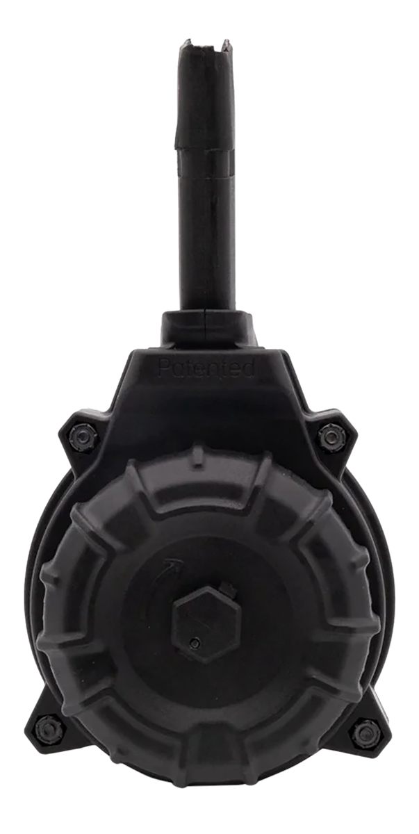 Pro Mag DRMA14 Standard 50rd Drum 9mm Luger Compatible w/ Glock 43 Black Du