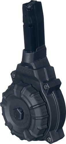 Pro Mag DRMA32 Standard 50rd Drum 9mm Luger Fits Sig P365/P365XL Black DuPo view 2