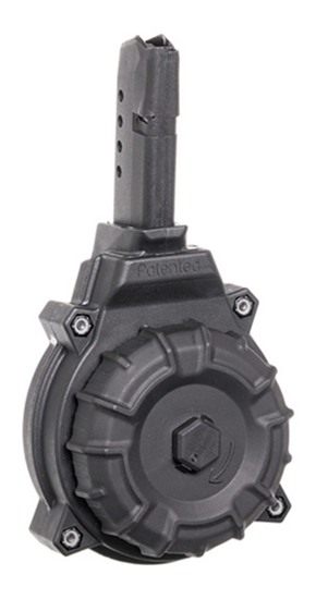 Pro Mag Drum Glock 43 9mm 50rd Blk Polymer