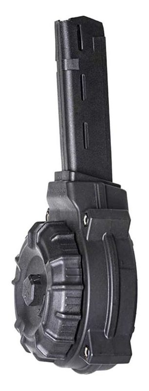 Promag DRMA37 Standard 40rd Drum 45 ACP Compatible w/ Glock 30/21 Black DuP view 2