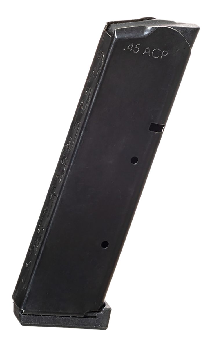 ProMag 1911 Gov't Handgun Magazine .45 ACP Black Nitride Steel 8/rd