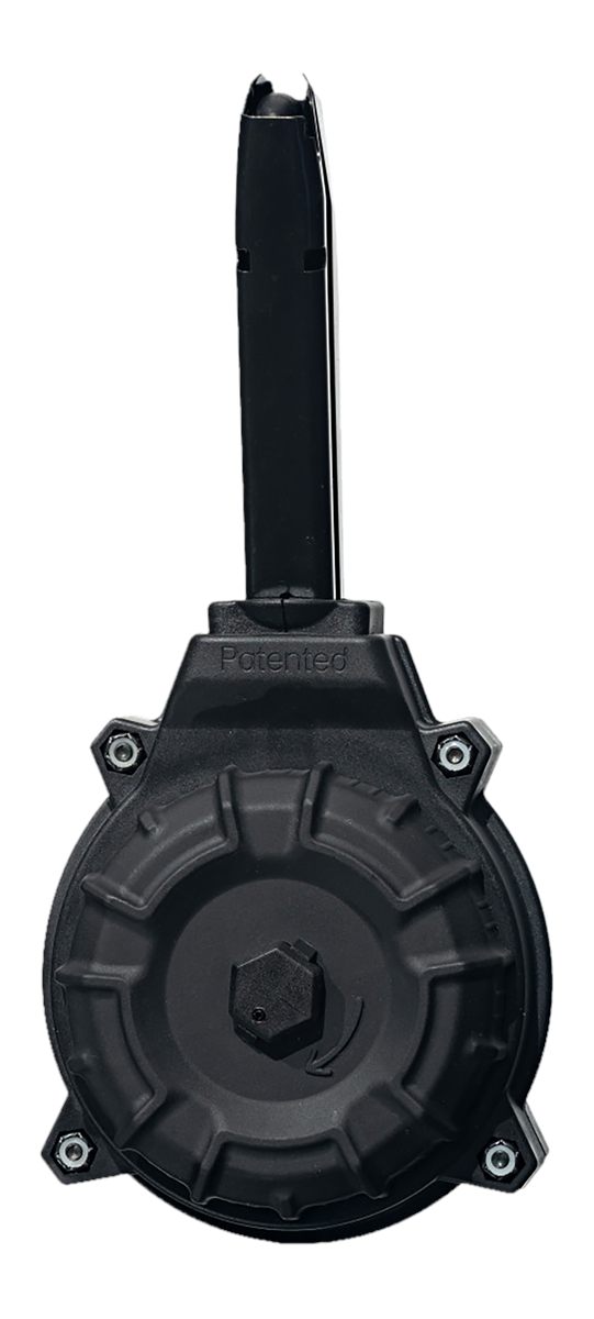 Promag Canik Handgun Drum Magazine for TP9 Black Polymer 9mm 50/rd