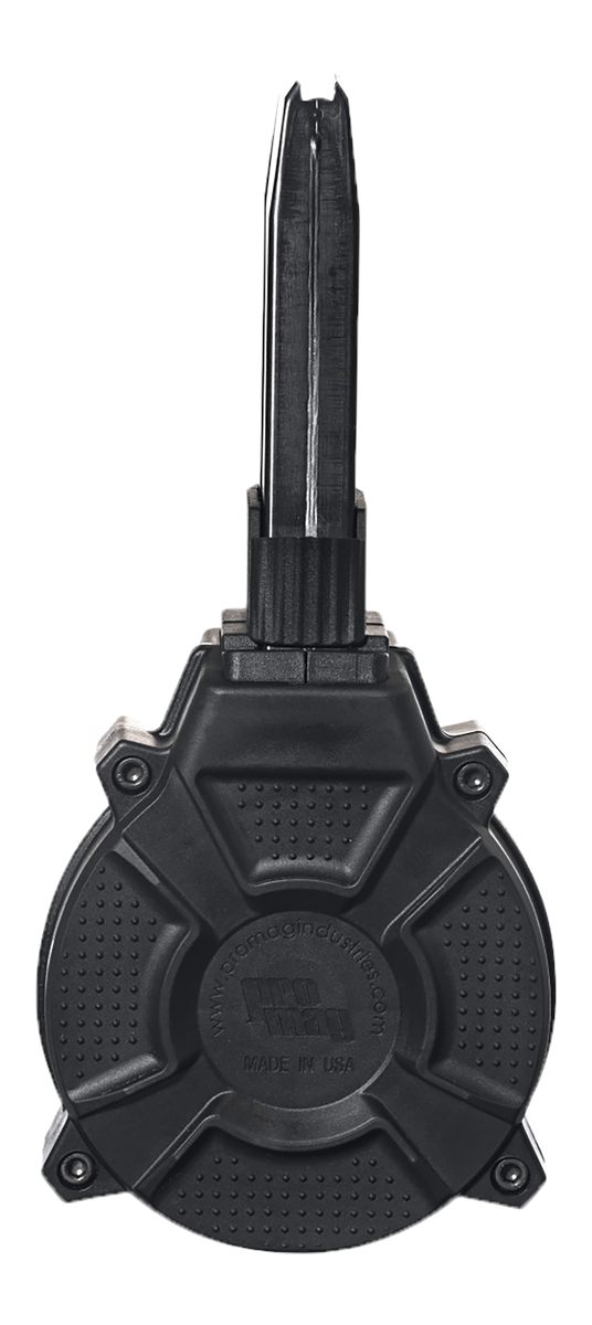 Promag Taurus PT 111 G2 Handgun Magazine Drum Black Polymer 9mm 50/rd