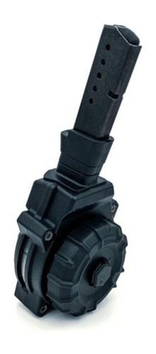 Promag Taurus PT 111 G2 Handgun Magazine Drum Black Polymer 9mm 50/rd view 2