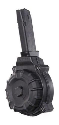 Promag Springfield XD-9 9mm Handgun Magazine Black Polymer 50/rd Drum