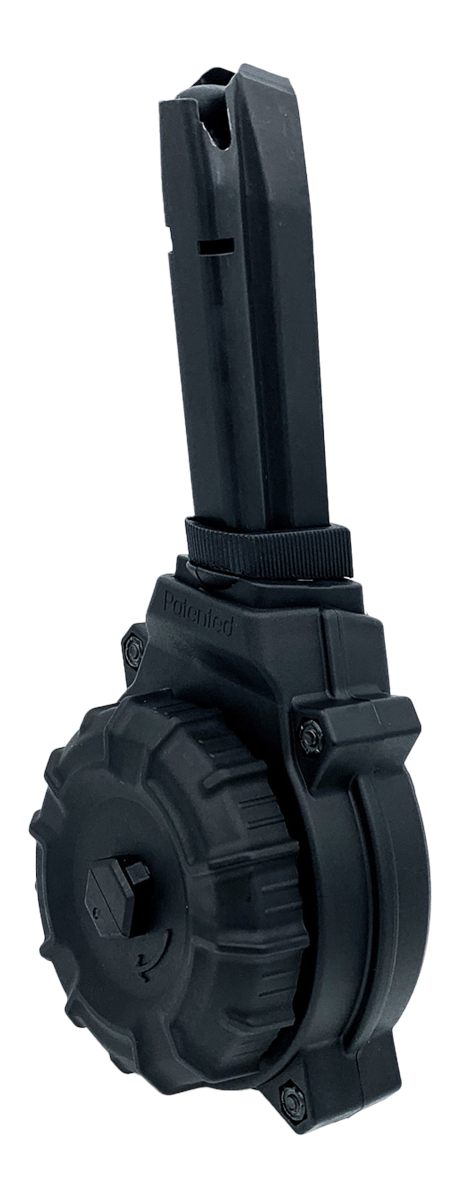 PRO MAG Browning Hi-Power 9mm Handgun Black Polymer 50/rd Drum
