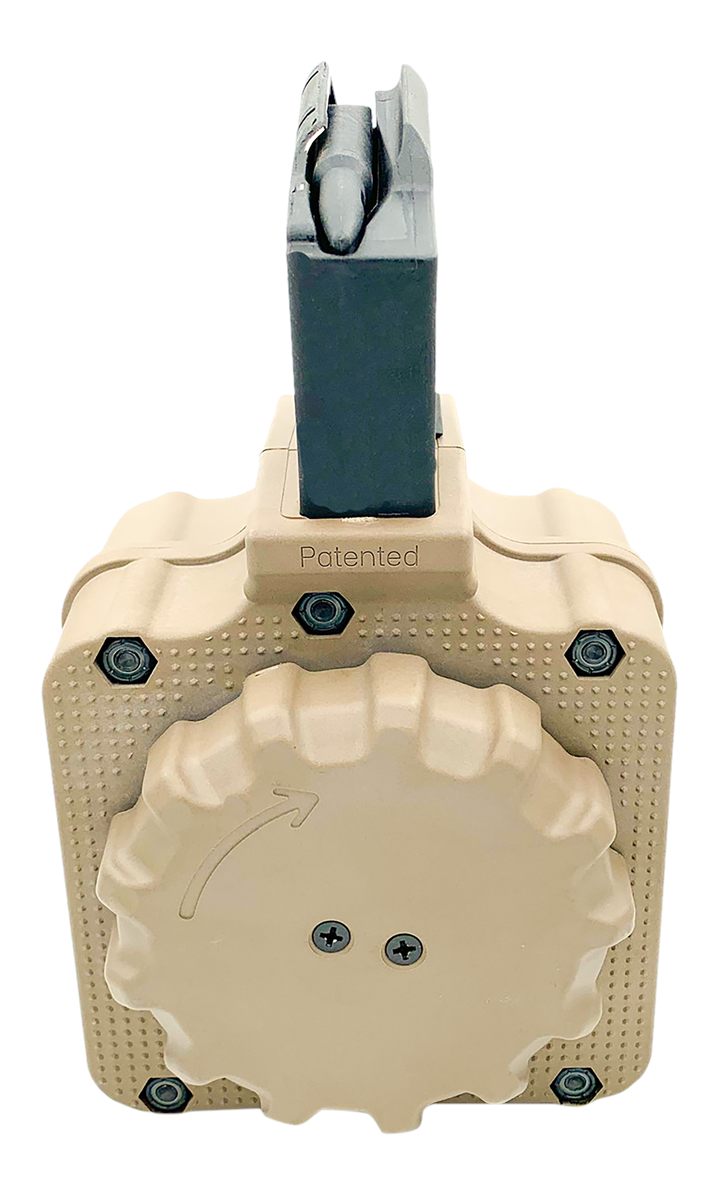 PRO MAG DRMA1-FDE 50rds Drum 308 Cal Fits AR-10 Polymer