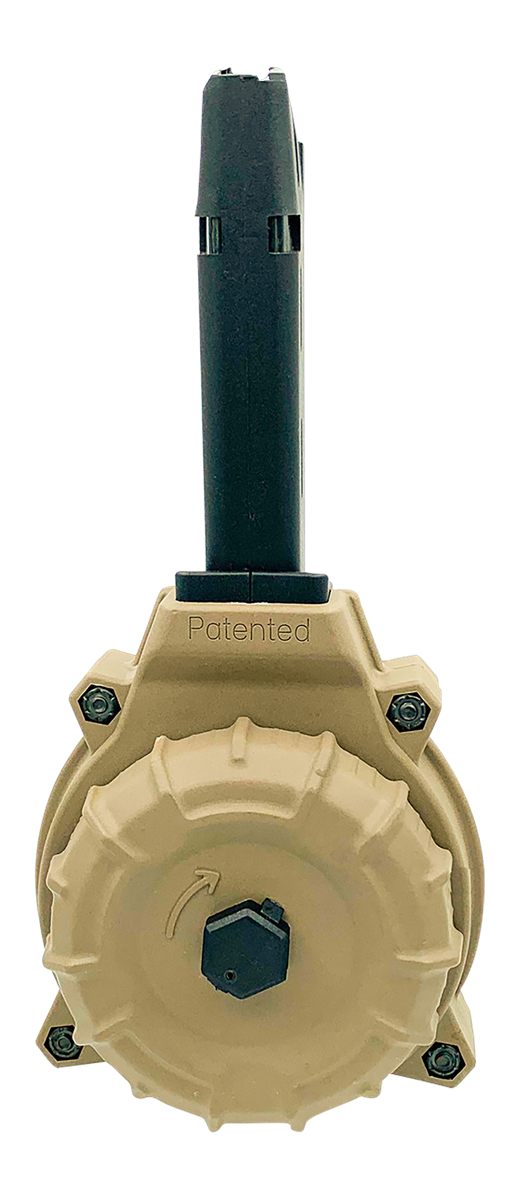 Pro Mag DRMA11-FDE 50rd 9mm Fits Glock 17/19 Polymer