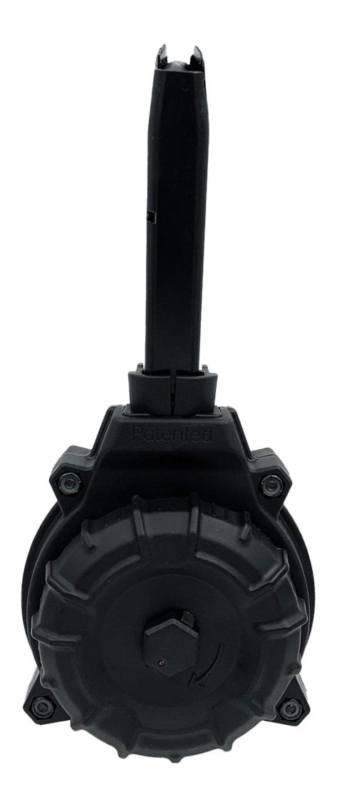 PRO MAG DRMA91 50rds Drum 9mm Fits CZ P10-F/P10-C Black Polymer