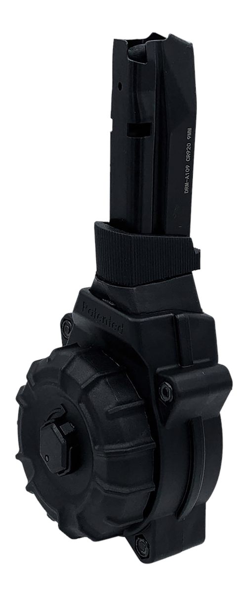 PRO MAG DRMA109 30rd Drum 9mm Fits Shadow Systems CP920 Black DuPont Zytel