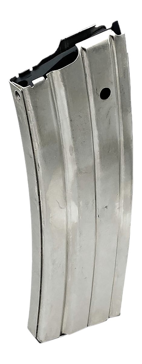 PRO MAG RUGA3N Ruger Mini-14 30rd 223 Rem Silver Nickel-Plated