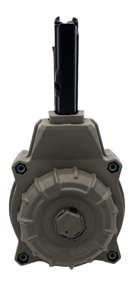 PRO MAG DRMA80-FDE 55rd Drum 5.7x28mm Fits AR Style Flat Dark Earth DuPont
