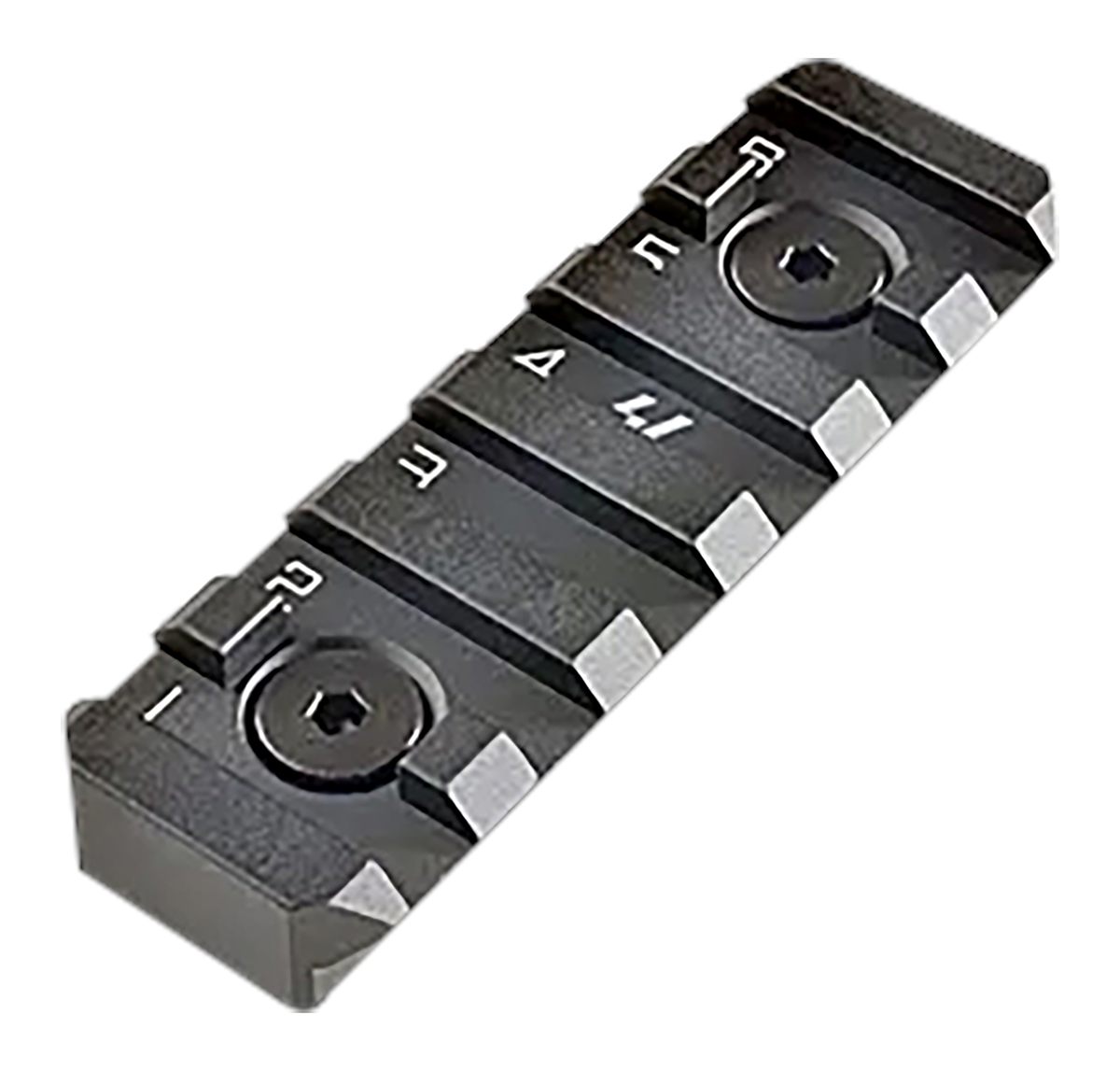 Strike Industries LINKRS6BK MLOK Rail Section- 6 Slots Black Anodized