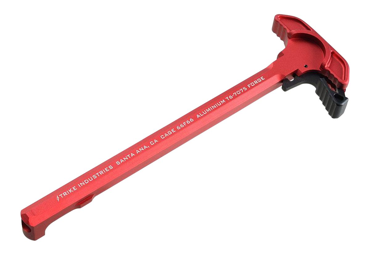 Strike ARCHELRED Extended Latch Charging Handle AR-15 Red Anodized Aluminum