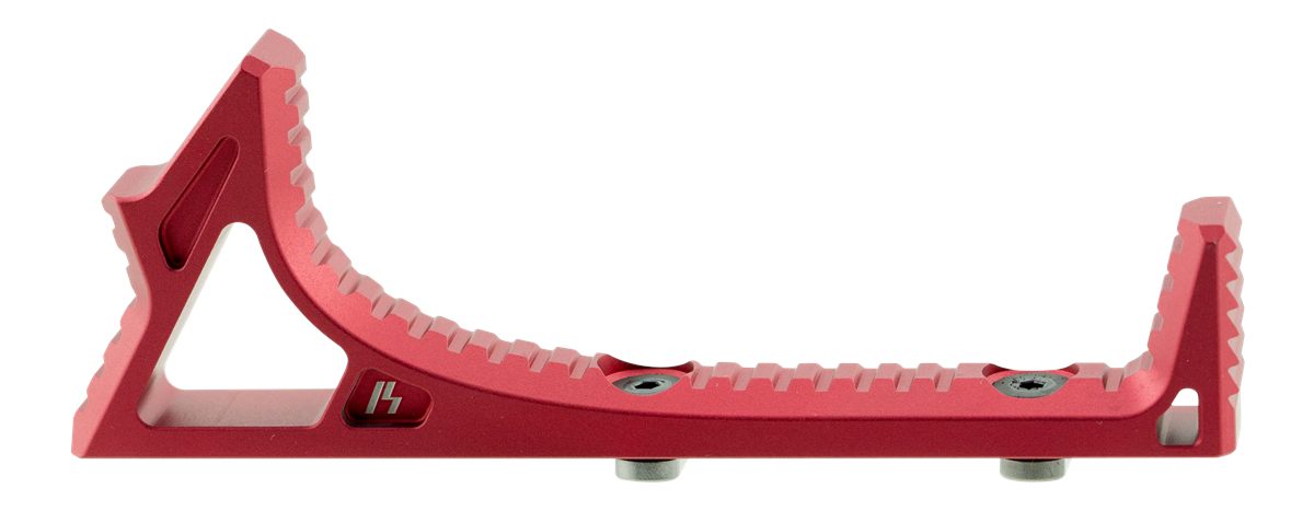 Strike LINKCFGRED Curved ForeGrip AR-Platform Red Aluminum