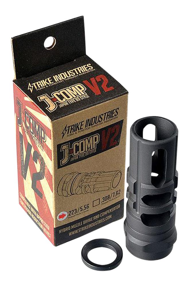 Strike Industries JCOMP2223 Gen 2 Black Steel w/ 1/2in-28 tpi Threads 2.55i