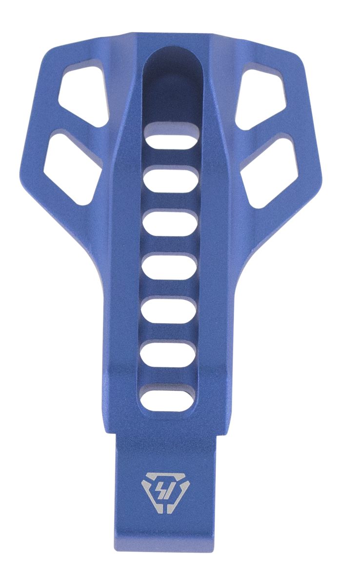 Strike Industries BTGCOBRABL Cobra Trigger Guard Blue Aluminum For AR-Platf