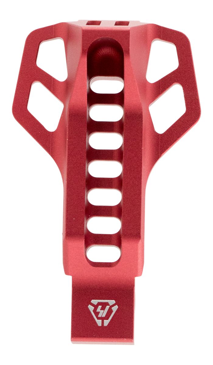 Strike Industries BTGCOBRARE Cobra Trigger Guard Red Aluminum For AR-Platfo