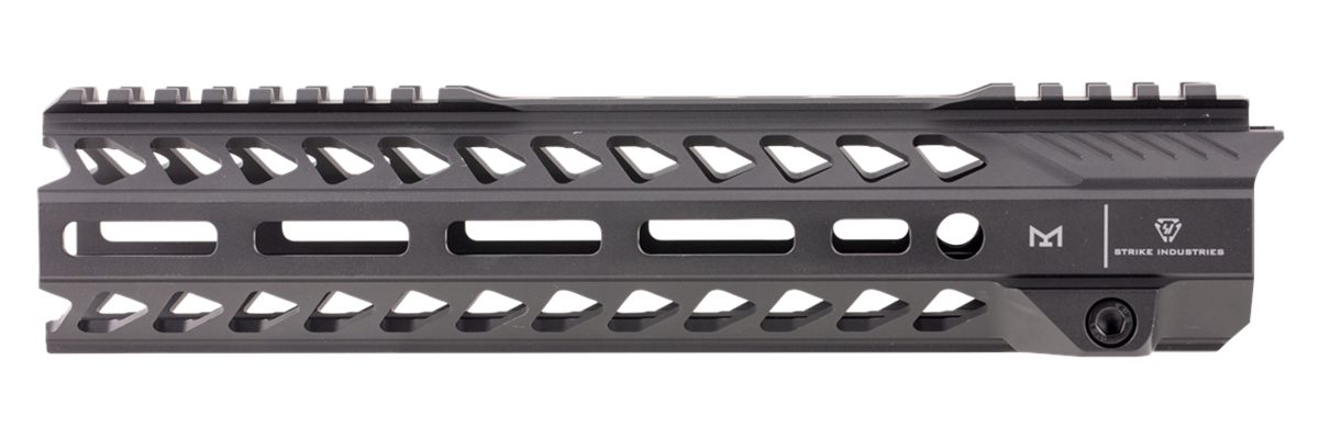 Strike Rail AR-15 Black Aluminum 10in M-LOK