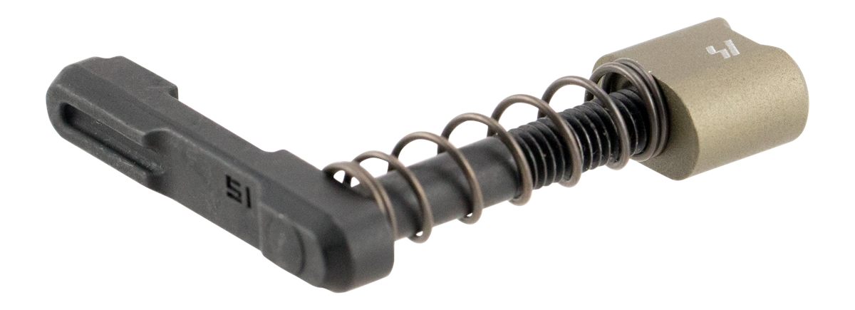 Strike Industries ARSMCFDE Magazine Catch made of Black Steel with Flat Dar