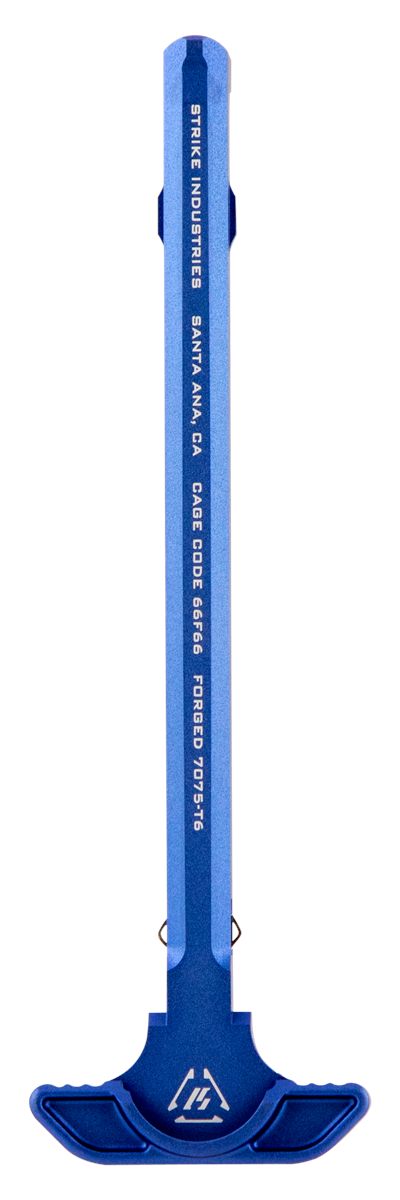 Strike ARSLCHBLU Latchless Charging Handle AR-15 Blue Anodized Aluminum