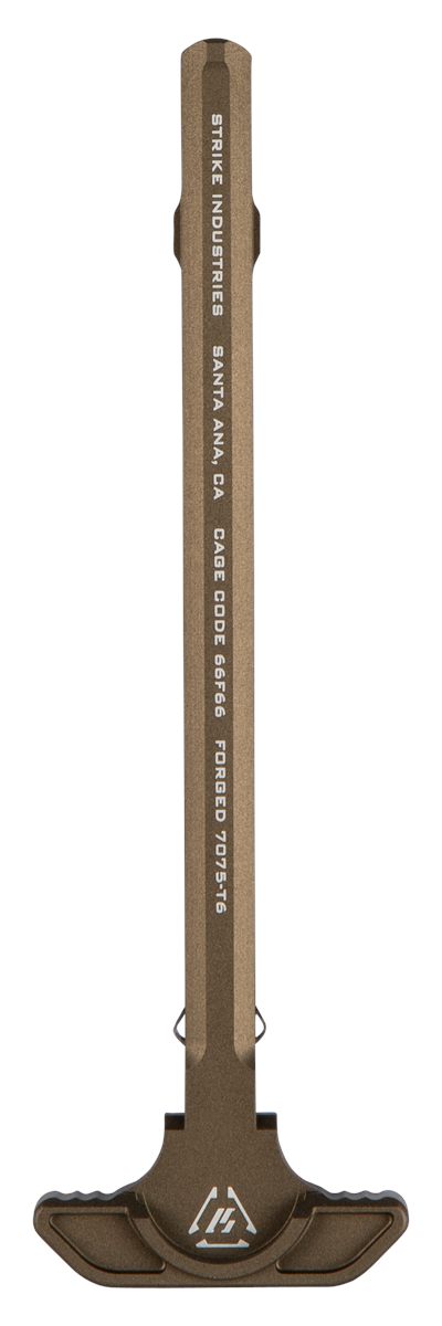 Strike ARSLCHFDE Latchless Charging Handle AR-15 Flat Dark Earth Anodized A