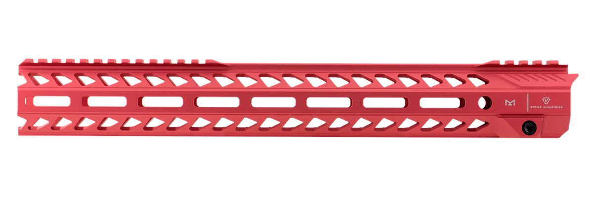 Strike Rail AR-15 Red Aluminum 15.50in M-LOK