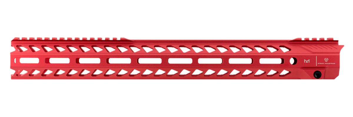 Strike Rail AR-15 Red Aluminum 17in M-LOK