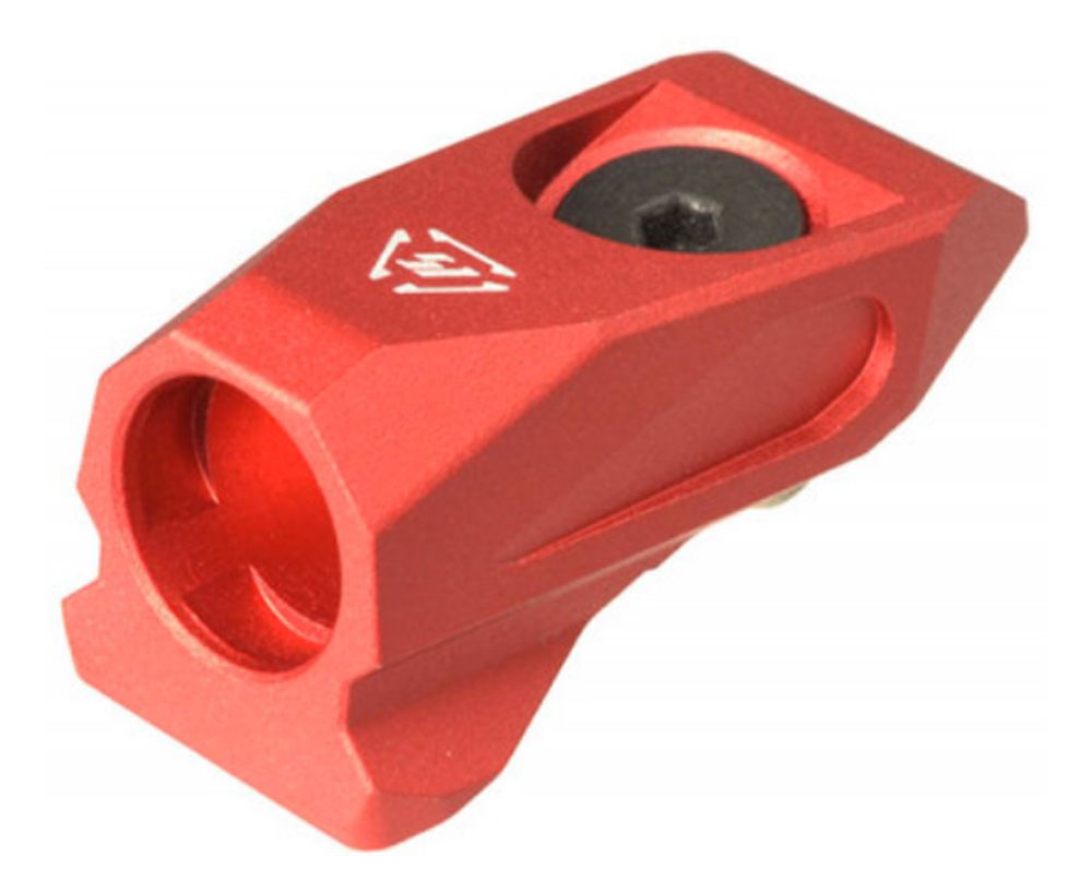 Strike Industries LINKAQDRED Angled QD Mount Red Aluminum