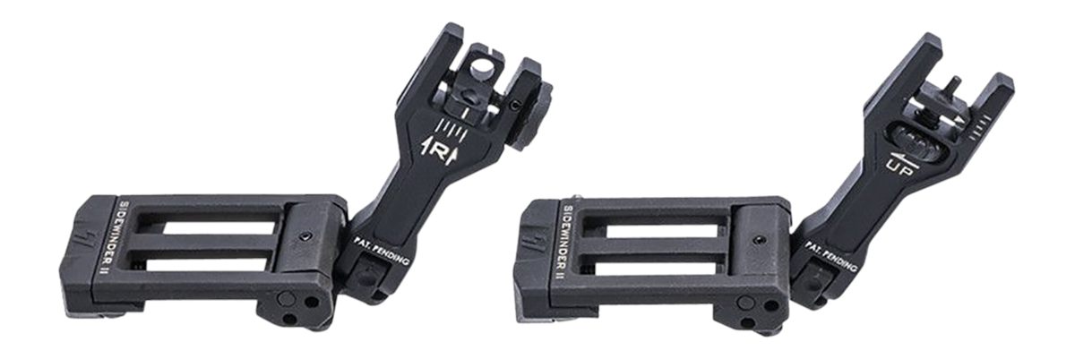 Strike Industries Sidewinderiibk II Black Back Up 45 Degree Offset