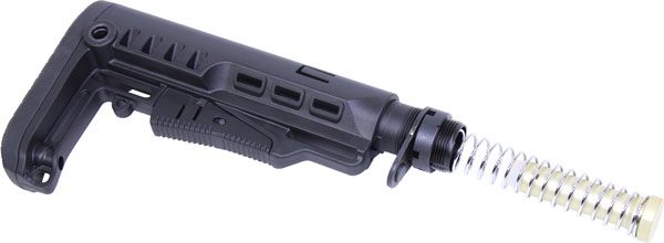 Guntec USA Multi CAL Collapsible Stock SET Black