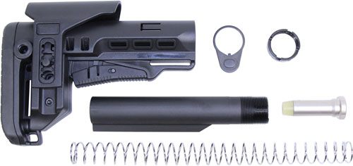 Guntec USA Multi CAL Collapsible Stock SET W/ADJ Cheek Riser