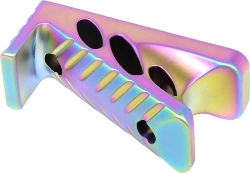 Guntec USA AR15 Micro Angle Grip Rainbow PVD Coated