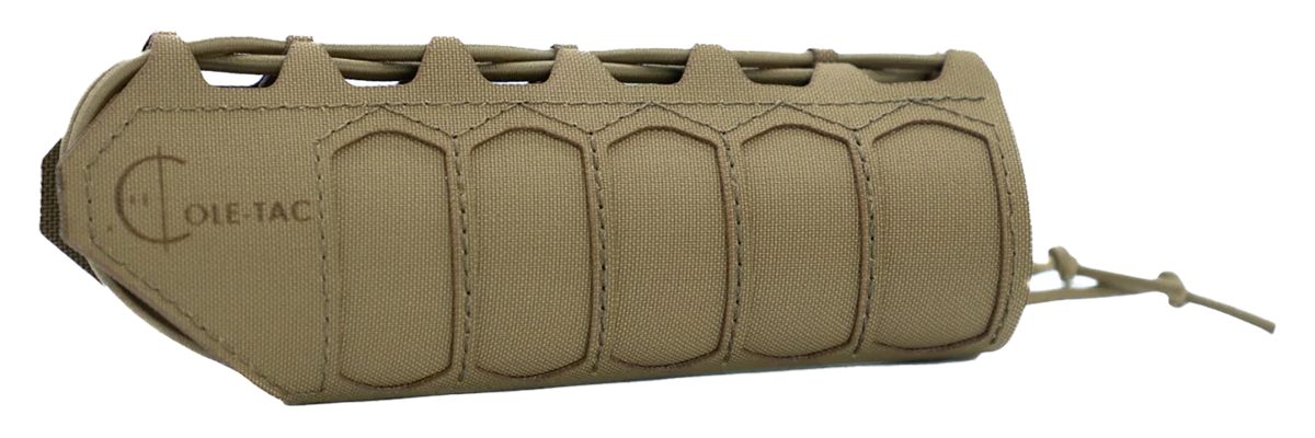 Cole TAC HG102 SD Handguard Wrap No Slots Coyote Brown Squadron 6.5in Long