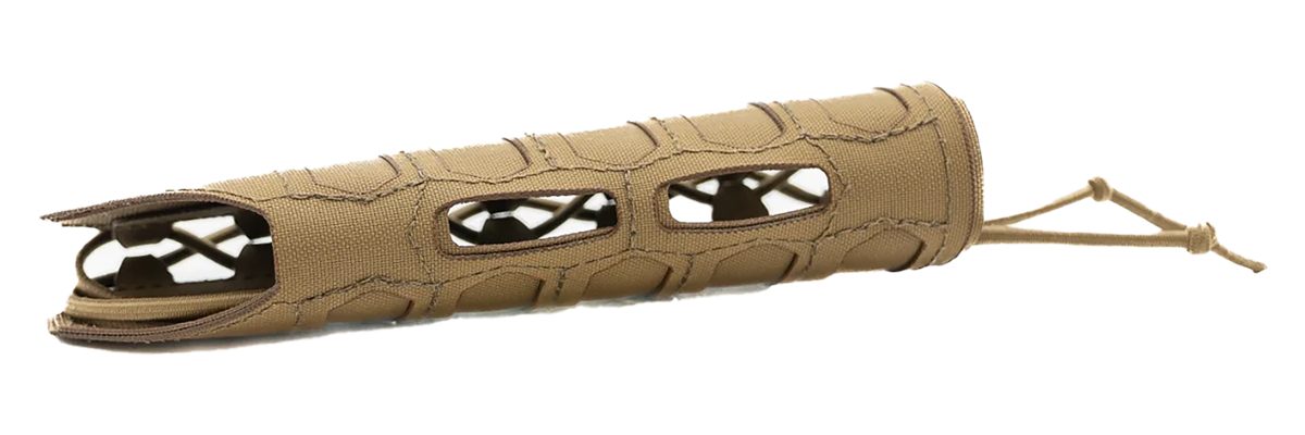 Cole TAC HG202 SD Handguard Wrap W/ Slots Coyote Brown Squadron 6.5in Long