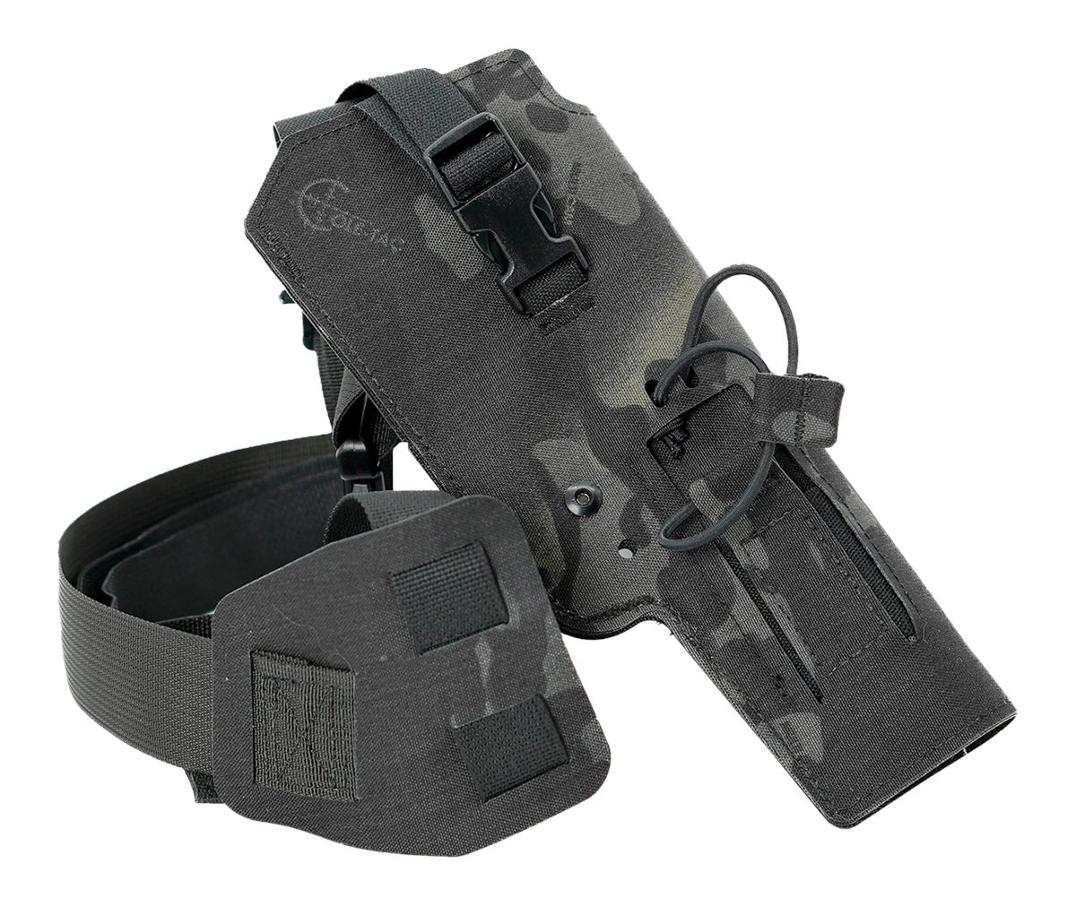 Cole TAC VW115 Varmint Wrangler Pistol Holder Multi-Cam Black Right Hand