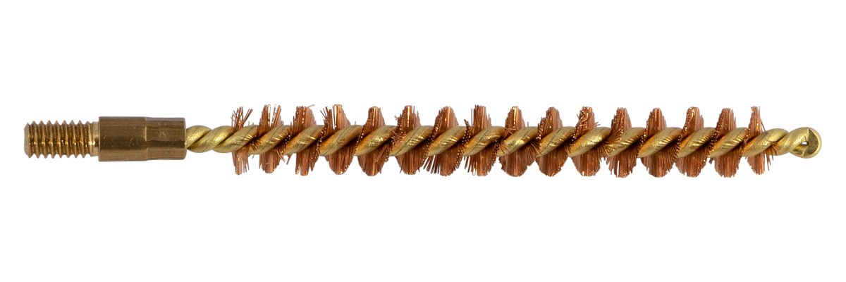 PRO Shot Benchrest Brass Core/Bronze Bristle Rifle Bore Brush (8/32 Thread)