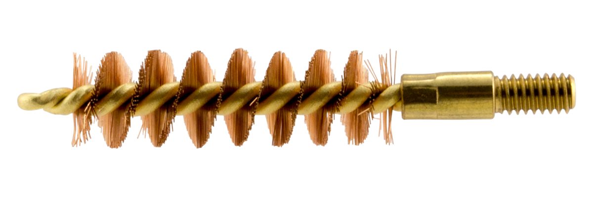 Pro Shot Benchrest Brass Core/Bronze Bristle Pistol Bore Brush (8/32 Thread