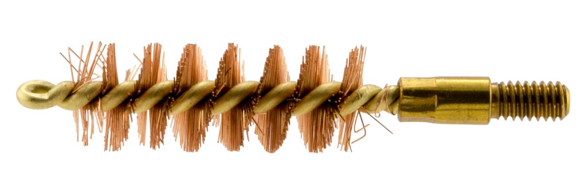Pro Shot 10P Bore Brush .40/ 10mm Cal Pistol 8-32 Thread Bronze Bristles Br