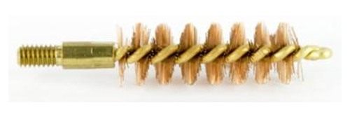 Pro Shot 10P Bore Brush .40/ 10mm Cal Pistol 8-32 Thread Bronze Bristles Br view 2