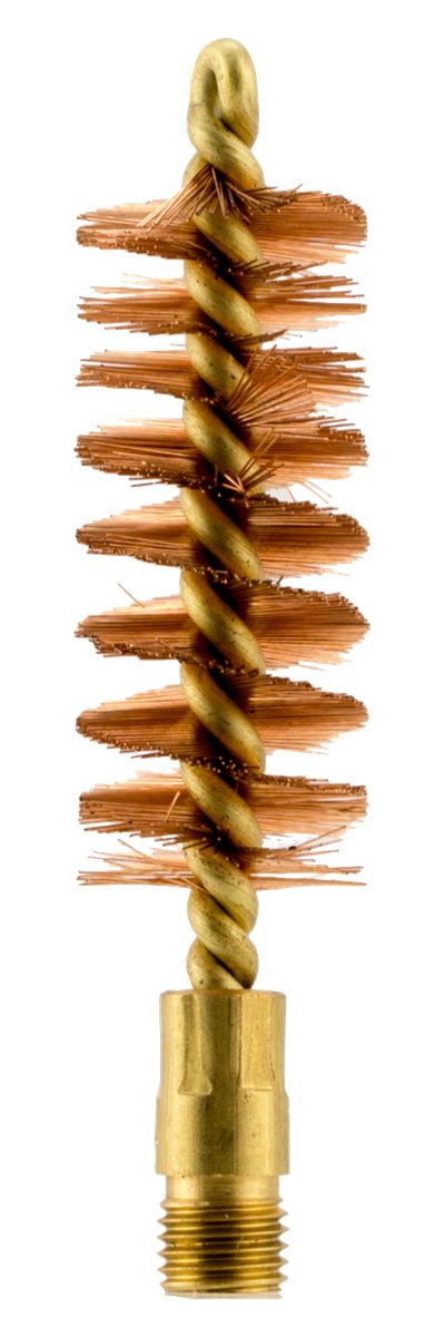 Pro Shot 28S Bore Brush 28 Gauge 5/16-27 Thread Bronze Bristles Looped Tip