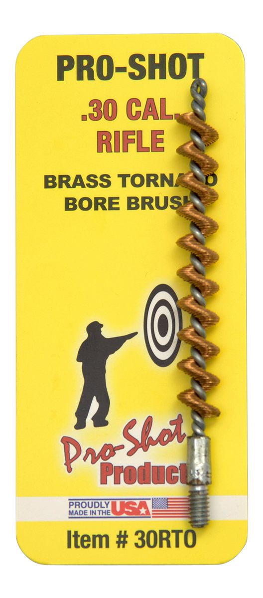 PRO Shot 30RTO Tornado Bore Brush .30/ .300 Blackout/ .308/ .30-06/ 7.62mm/