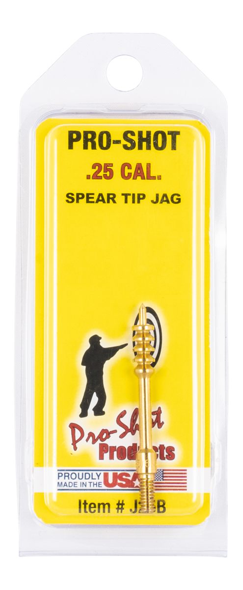 PRO Shot J25B Benchrest Jag .25/ .26 Cal Handgun/Rifle 8-32 Thread Brass Sp