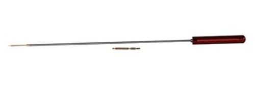 Pro Shot 12in Pistol .17 cal Cleaning Rod with Jag and Brush