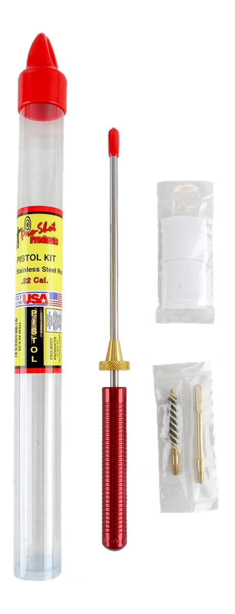 Pro Shot 6522 Starter Series Tube Kit .22 Cal Pistol/Reusable w/Hang Cap Ca